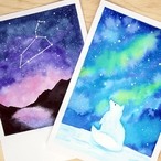 Akvarel - Magický vesmír